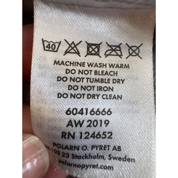 Polarn O. Pyret Kids Fleece Jacket Full Zip Lavender Patch Logo - size 2-3 - Picture 10 of 11